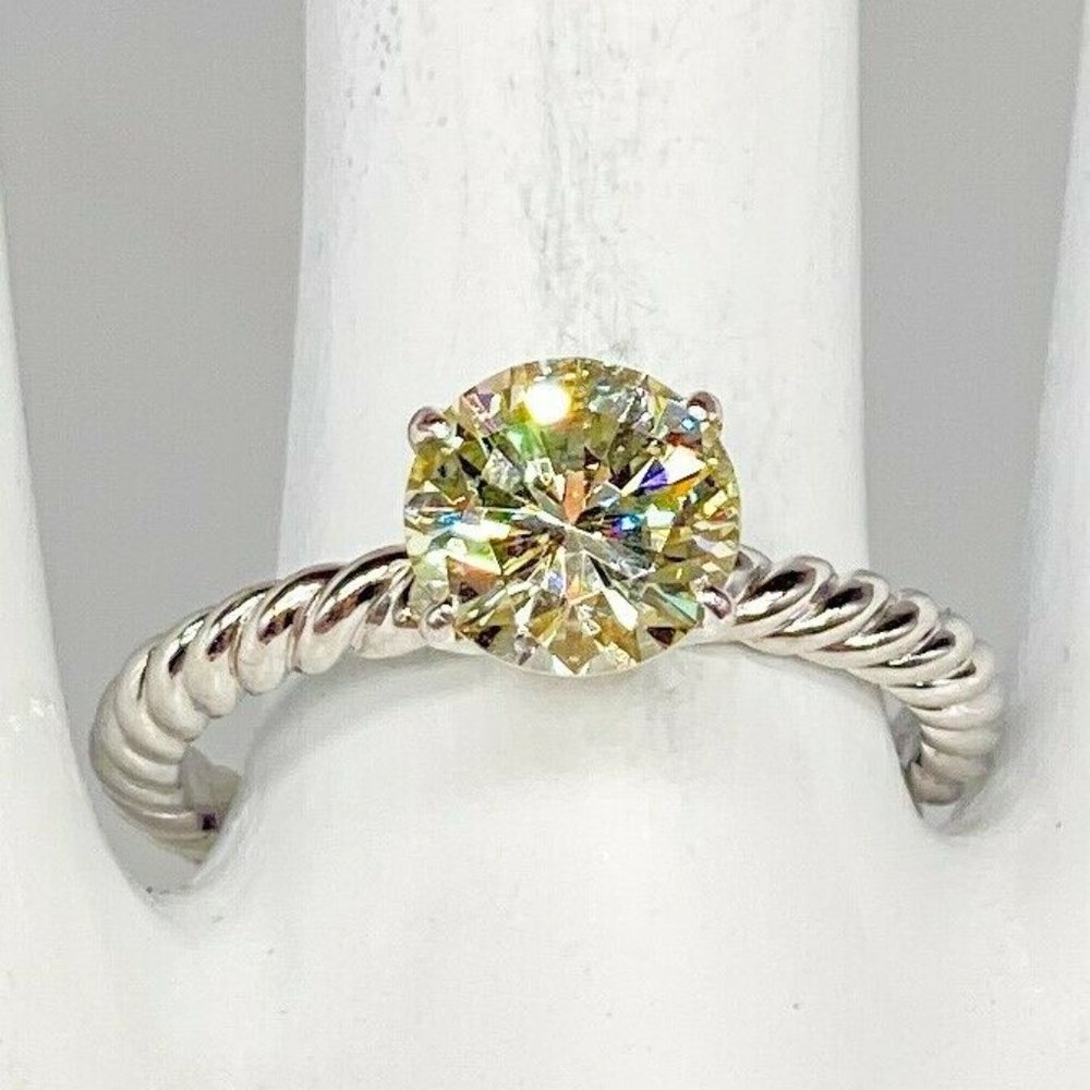 David Yurman 2CT+ VVS Diamond Wedding Ring!!
